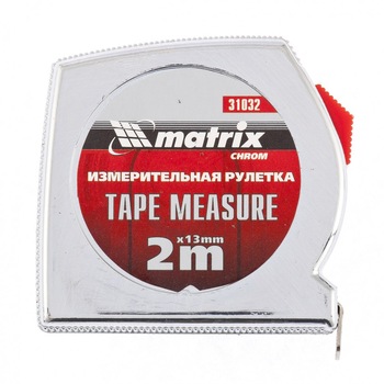Ruleta Chrom, 2 m X 13 mm, corp cromat, MTX Ruleta Chrom, 2 m X 13 mm, corp cromat, MTX