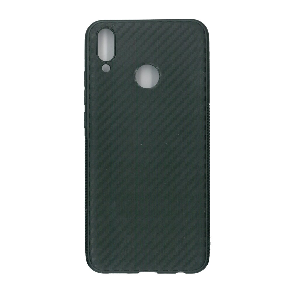 Husa din silicon, Carbon, pentru Huawei Y6 2019- EuroCELL