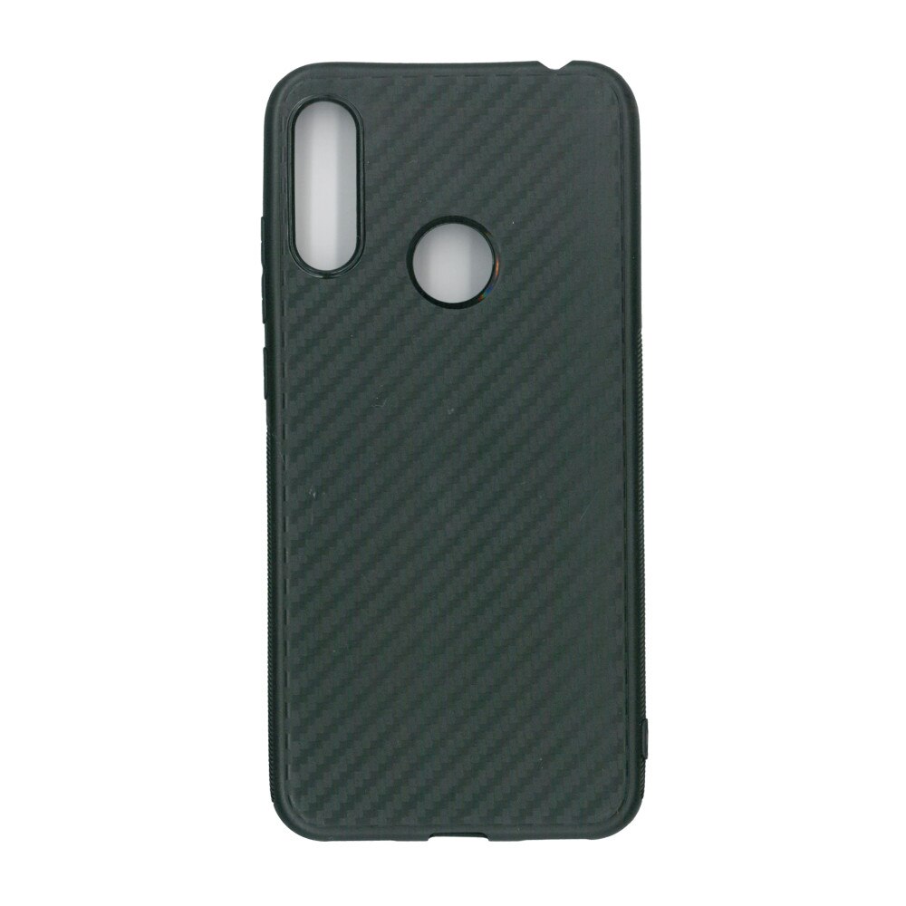 Husa din silicon, Carbon, pentru Huawei Y9 2019- EuroCELL