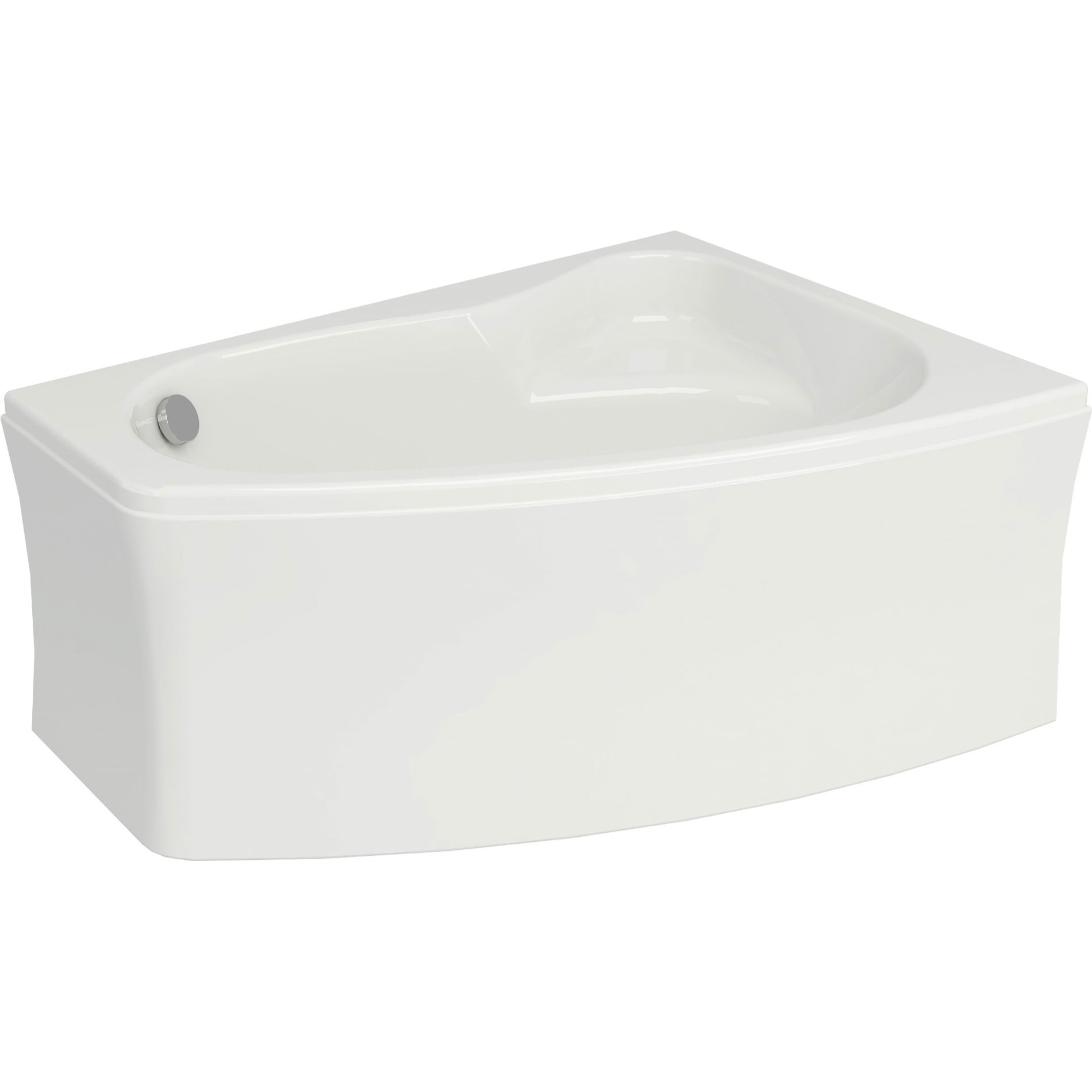 Cada de baie Cersanit Sicilia NEW 140x100 cm, dreapta+ set picioare inclus