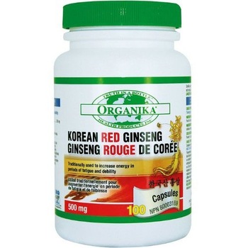 Ginseng Rosu Corean 100Cps 500 Mg Organika Ginseng Rosu Corean 100Cps 500 Mg Organika