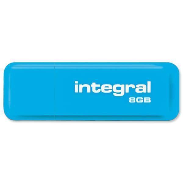 Memorie USB Integral Neon 8GB Albastru