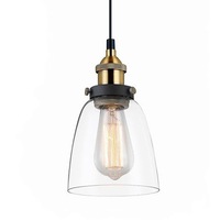lustra vintage 192 inmag home metal negru cu sticla pentru horeca bar hotel restaurant pensiune spatii comerciale sau casa bucatarie dormitor hol living imagen 1_0_
0