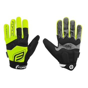 Manusi MTB Force Autonomy Galben Fluo XL Manusi MTB Force Autonomy Galben Fluo XL
