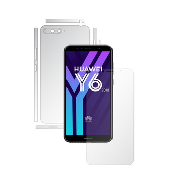 Folie Full Body Invisible Skinz UHD AutoRegeneranta pentru Huawei Y6 (2018) - Folie Protectie Siliconica Ultra-Clear cu taiere Split Cut pentru Ecran, Carcasa Spate si Laterale, Skin Adeziv Transparent, Edge to Edge Cover Folie Full Body Invisible Skinz UHD AutoRegeneranta pentru Huawei Y6 (2018) - Folie Protectie Siliconica Ultra-Clear cu taiere Split Cut pentru Ecran, Carcasa Spate si Laterale, Skin Adeziv Transparent, Edge to Edge Cover