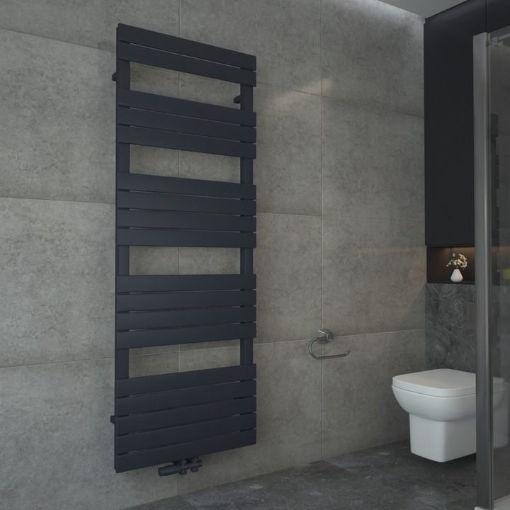 Лира за баня EGO Interiors, 120x50 см, Антрацит