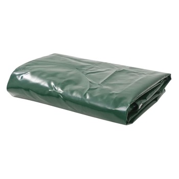 Prelata, vidaXL, Panza cu strat de protectie din PVC, 3 x 6 m, Verde, 650 g/m2 Prelata, vidaXL, Panza cu strat de protectie din PVC, 3 x 6 m, Verde, 650 g/m2