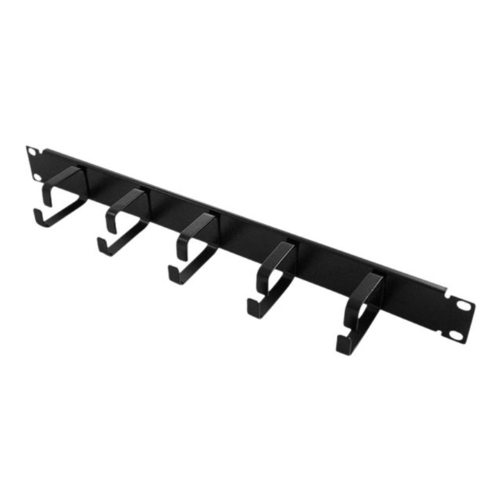 Logilink 19" kábelrendező 1U, acél konzolokkal, fekete (OR101B)
