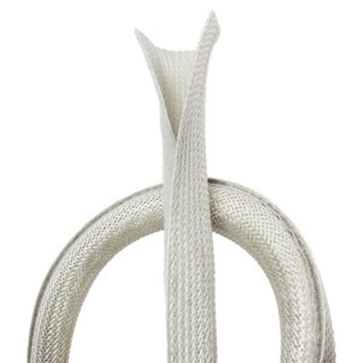 Гъвкав органайзер за кабели, LogiLink, сив