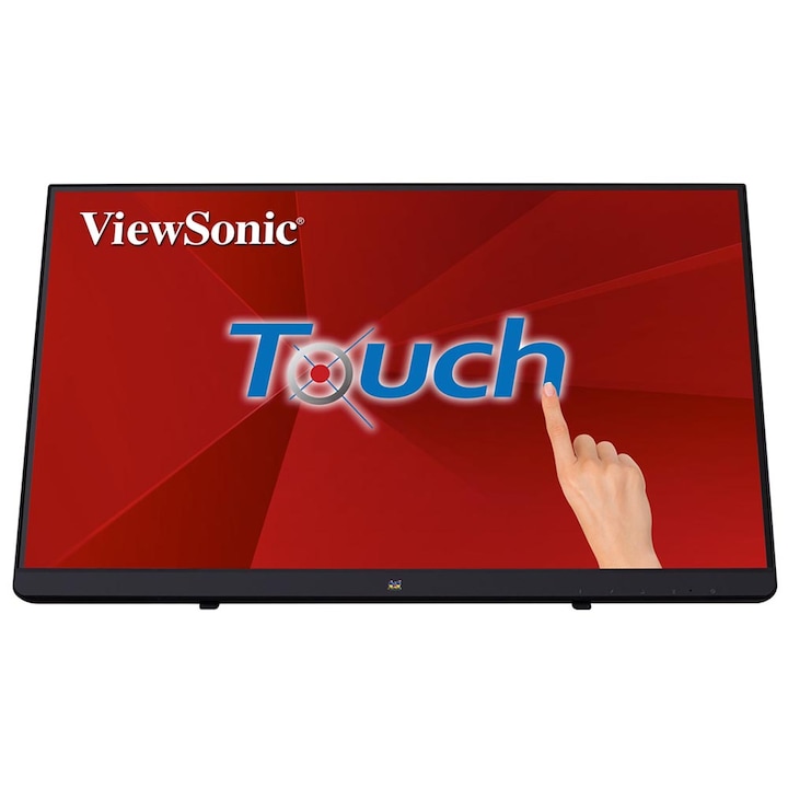 ViewSonic TD2230 LED monitor, 22", Touchscreen, Full HD, HDMI, Fekete