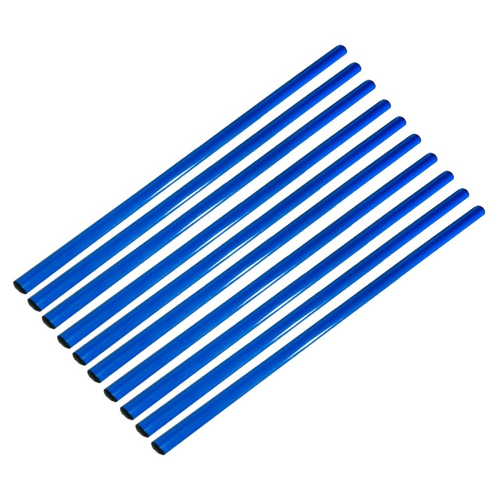 Set 10 buc bara de antrenament L, albastru, 1.6 m
