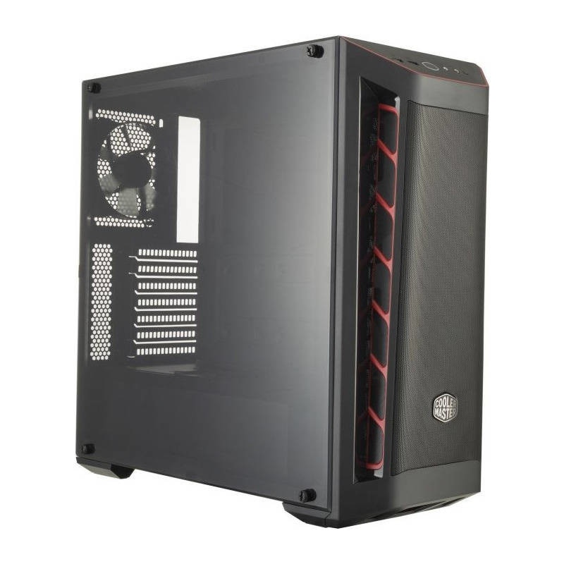 Carcasa Cooler Master Masterbox MB511 Black Red Window
