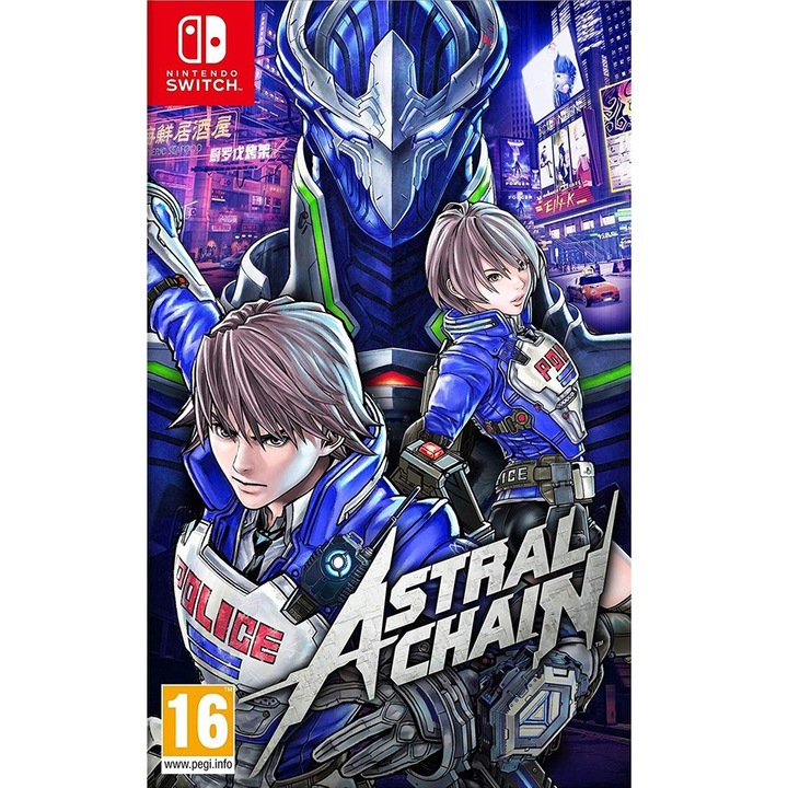 Astral Chain játékszoftver Nintendo Switchre