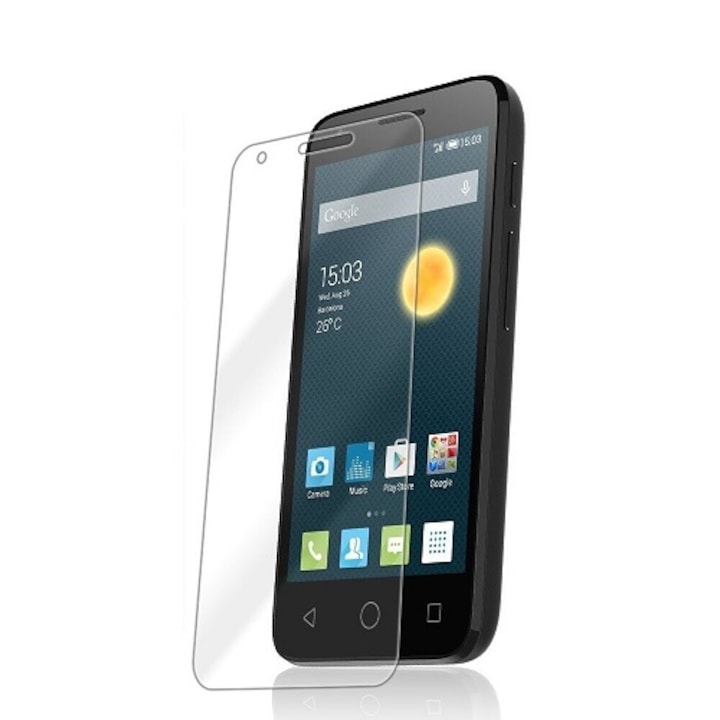 Стъклен протектор Global Technology 9H Tempered Glass Alcatel One Touch Pixi 3 (4"), Прозрачен