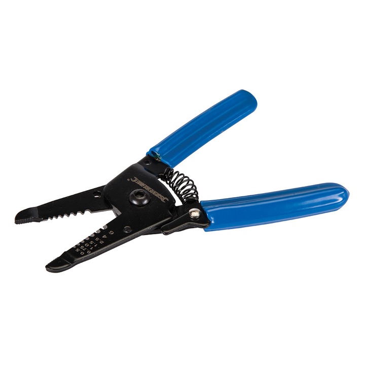 Cleste dezizolat cabluri, 155mm, Silverline