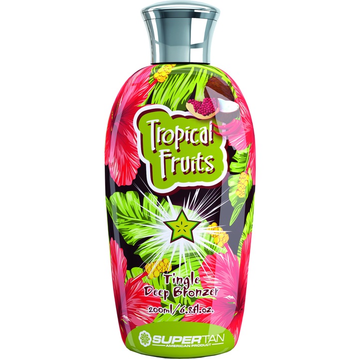 Naptej, Supertan, Tropical Fruits, 200ml