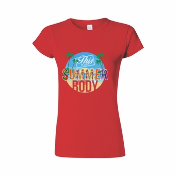 Tricou Personalizat pentru Femei Rosu, Marimea M -  Tricou Personalizat pentru Femei Rosu, Marimea M -