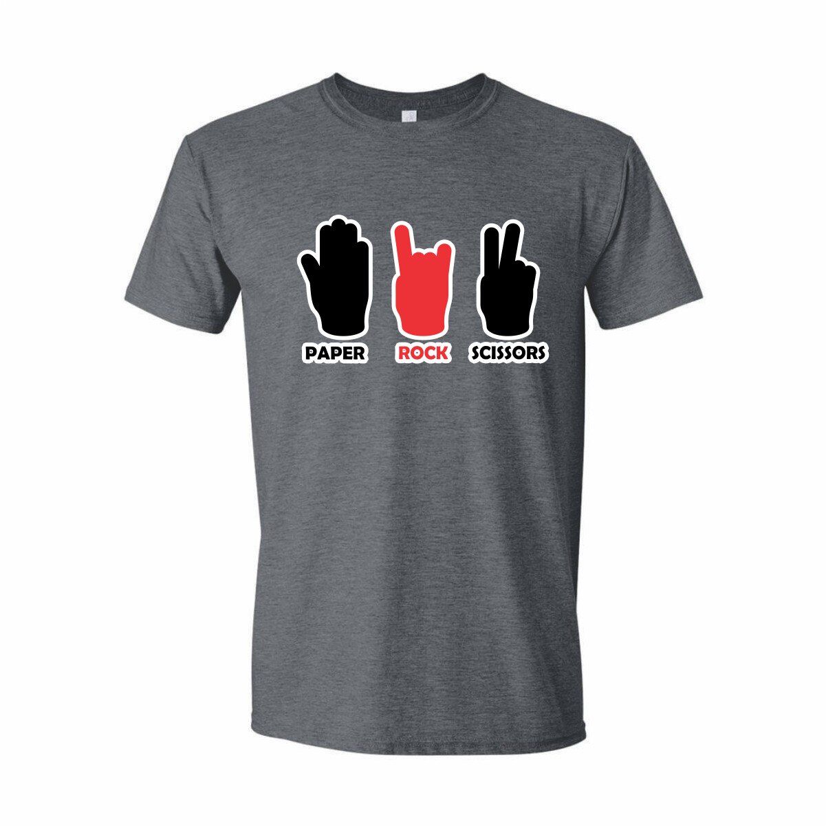 Tricou Personalizat pentru Barbati Gri Inchis, Marimea XL- 