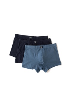 ESPRIT Bodywear, Set de boxeri - 3 perechi, Albastru marin, S ESPRIT Bodywear, Set de boxeri - 3 perechi, Albastru marin, S