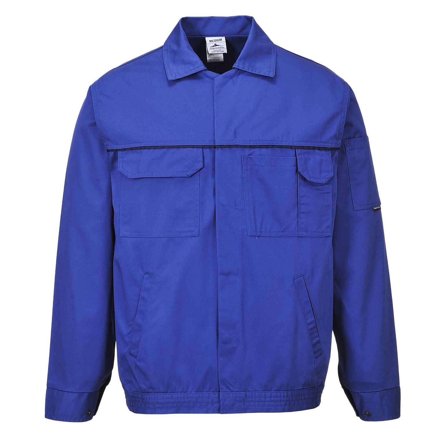 Bluza clasica de salopeta 2860, Portwest, albastru electric, L, 2860RBRL