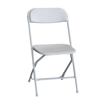 Scaun Pliant Moon, Polipropilena, Cadru Metalic, Alb Scaun Pliant Moon, Polipropilena, Cadru Metalic, Alb