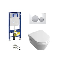 set complet vas wc suspendat villeroyampboch architectura directflush cu rezervor incastrat geberit duofix sigma si clapeta sigma 20 alb si crom mat imagen 53_0_
0