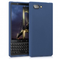 Husa Blackberry keytwo (key2), silicon, albastru, 45435.116