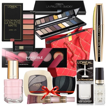 Set Cadou L'Oreal Paris 10 Piese: Christmas News + Box Loreal Nude Obsession Set Cadou L'Oreal Paris 10 Piese: Christmas News + Box Loreal Nude Obsession