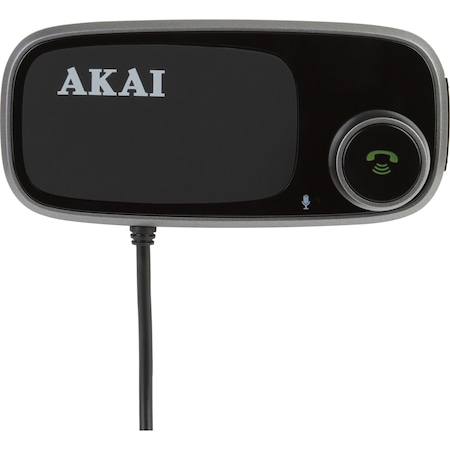 Modulator FM Akai FMT-16BT cu suport magnetic pentru telefon, bluetooth, microSD, 2 x USB