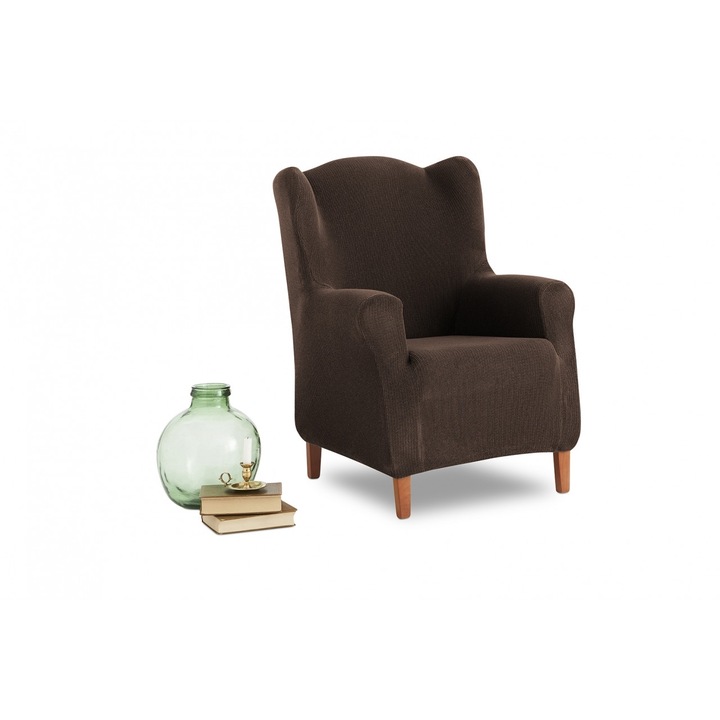 Еластично покривало за фотьойл Belmarti, Кафяво