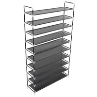 pantofar 10 etajere vidaxl metal 100 x 295 x 170 cm negru imagen 54_0_
0