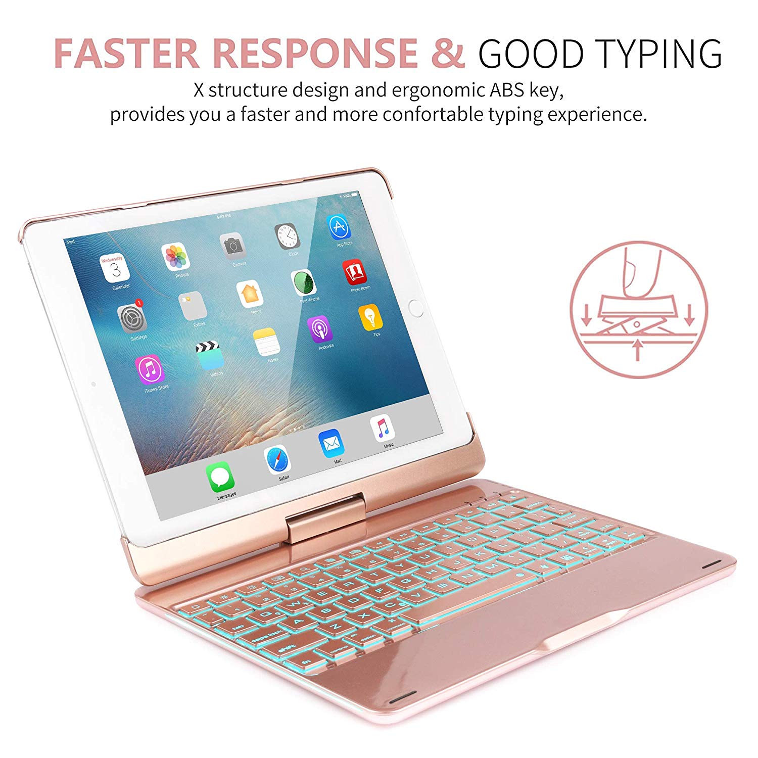 apple air ipad 2 keyboard case