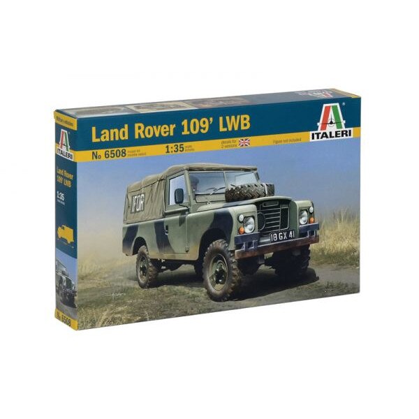 Macheta militara Italeri 6508, Model Land Rover LWB, 1:35