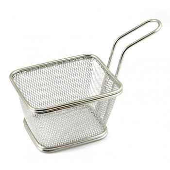 Cos servire cartofi prajiti KingHoff KH-1266, material cromat Cos servire cartofi prajiti KingHoff KH-1266, material cromat