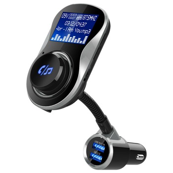 Modulator FM, BC26BQ, Bluetooth, Wireless hands-free, LCD 1.44 , MP3 player, FM kit, USB 2.4A, TF Card pentru Apple iPhone iPod iPad Samsung Huawei Android Smartphone Modulator FM, BC26BQ, Bluetooth, Wireless hands-free, LCD 1.44 , MP3 player, FM kit, USB 2.4A, TF Card pentru Apple iPhone iPod iPad Samsung Huawei Android Smartphone