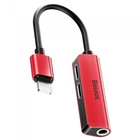 adaptor baseus audio converter l52 lightning to lightning to jack 35 mm rosu imagen 38_0_
0