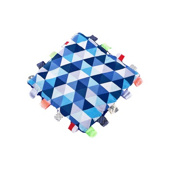 Perna cu 2 fete pentru copii Sensillo PPC-M2, Multicolor Perna cu 2 fete pentru copii Sensillo PPC-M2, Multicolor