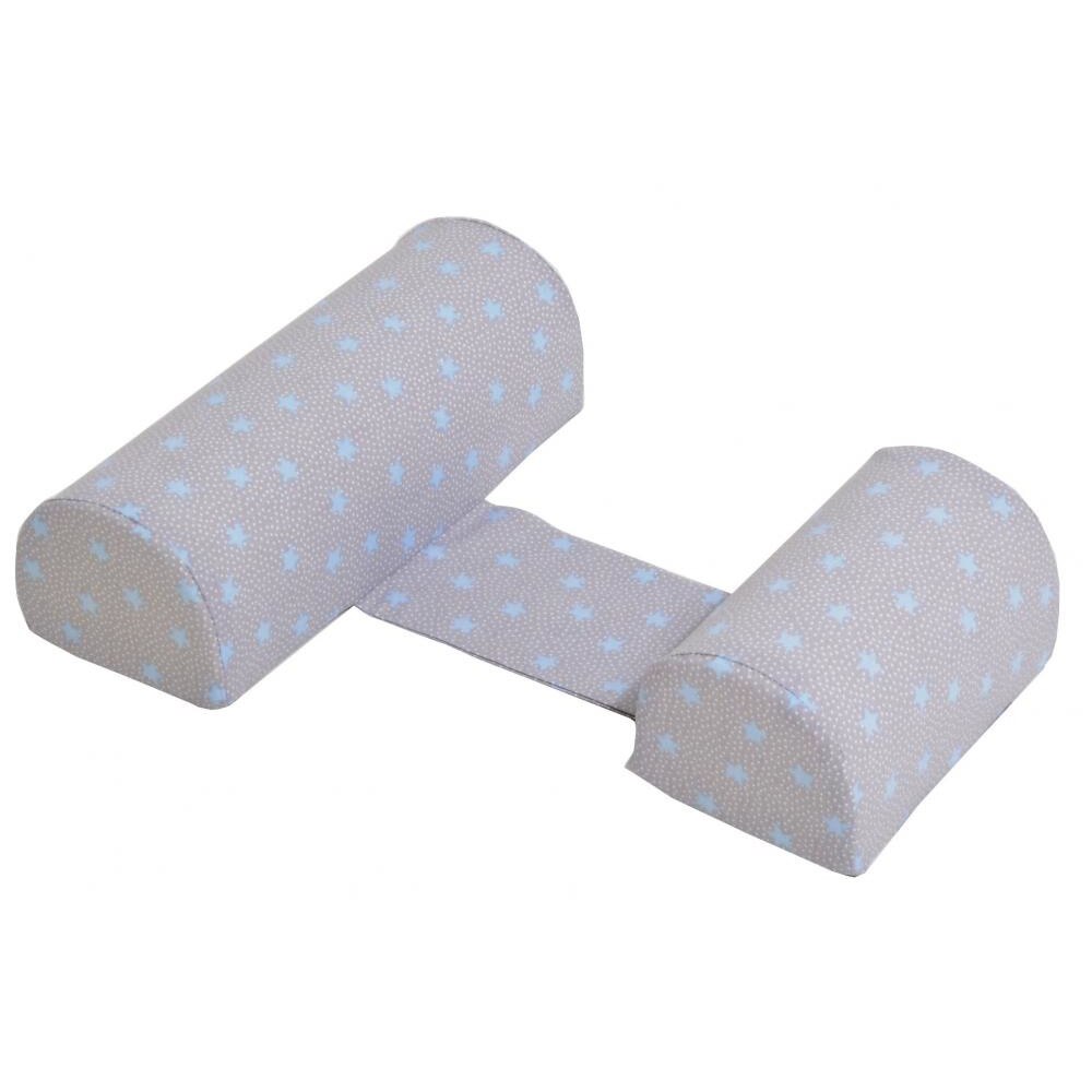 Perna anti-rasucire si pozitionare bebelusi Blue Stars Grey