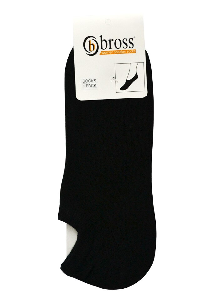 Sosete invizibile bumbac ,de dama,Bross, Negru