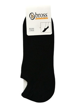 Sosete invizibile bumbac ,de dama,Bross, Negru Sosete invizibile bumbac ,de dama,Bross, Negru