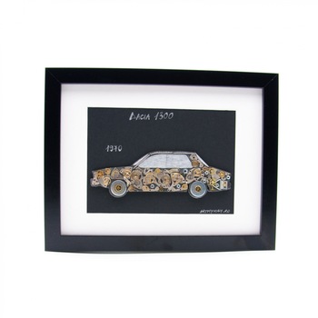 Tablou Dacia 1300 1970 - Colectia ART my Cars Tablou Dacia 1300 1970 - Colectia ART my Cars