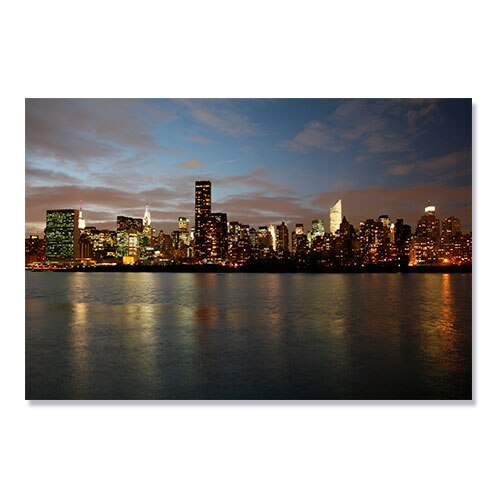 Tablou Canvas - Manhattan din estul raului, 50 x 70 cm