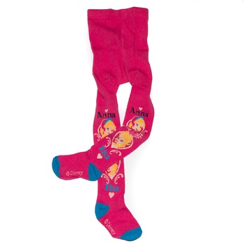 Ciorapi pantalon Disney Frozen roz fuchsia, 104/110 cm, 4-5 ani Ciorapi pantalon Disney Frozen roz fuchsia, 104/110 cm, 4-5 ani