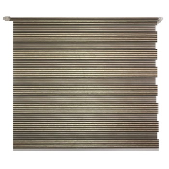 Jaluzea tip Rulou textil Maxi , Rolete Zebra Day & Night Luxury , Exclusive New Collection , Model cu insertie eleganta de sclipici , 230x220 cm MV103 accesorii albe , culoare crem si maro Jaluzea tip Rulou textil Maxi , Rolete Zebra Day & Night Luxury , Exclusive New Collection , Model cu insertie eleganta de sclipici , 230x220 cm MV103 accesorii albe , culoare crem si maro