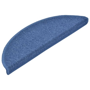 Set covorase de scari, 15 buc, albastru, 56 x 17 x 3 cm 133883 Set covorase de scari, 15 buc, albastru, 56 x 17 x 3 cm 133883