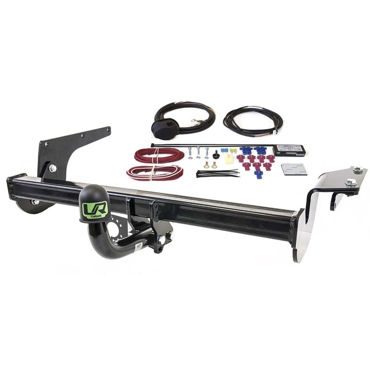 Carlig de remorcare Mercedes C CLASS, detasabil (tip 23053 / F) + pachet de 13 pini cu modul PDC