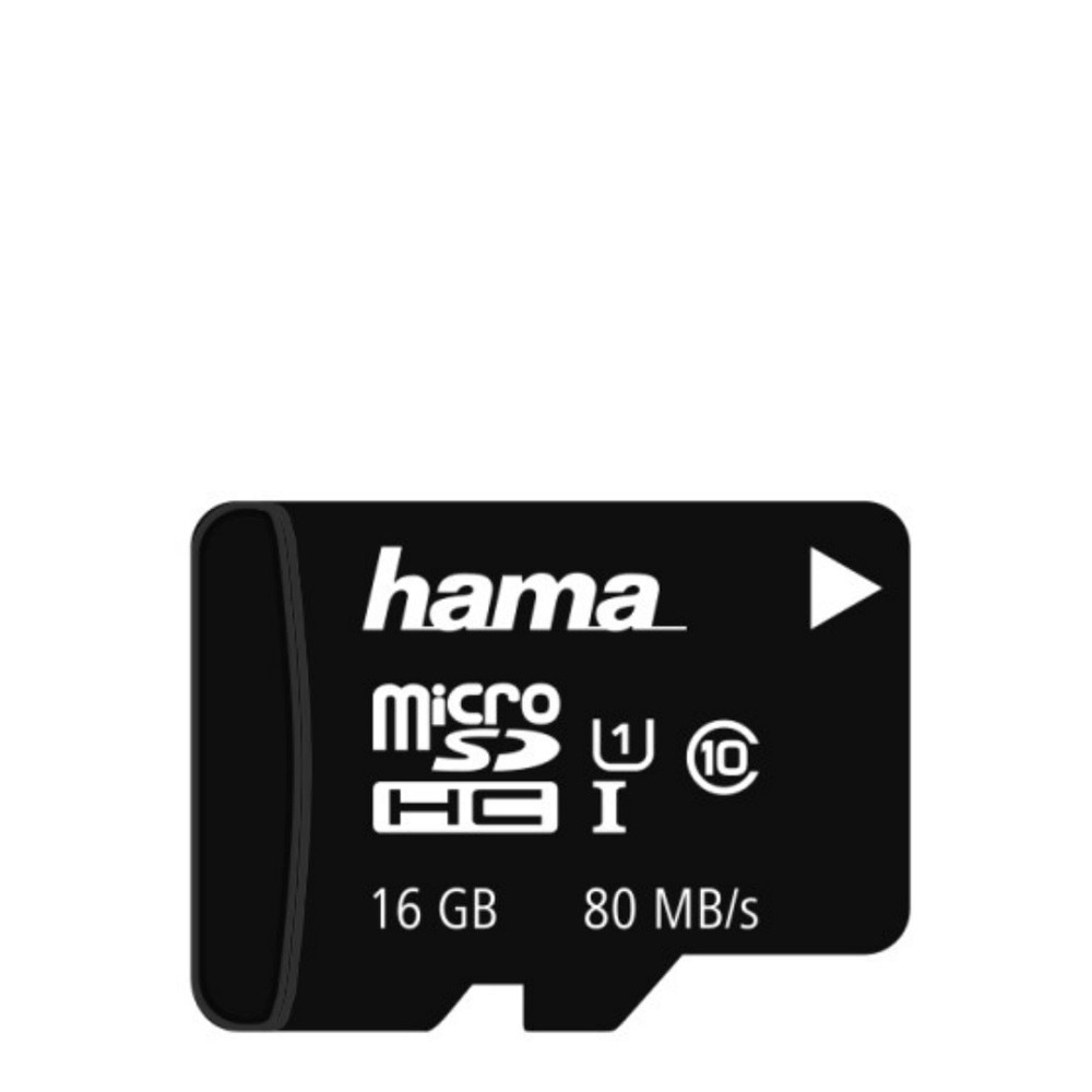 Card de memorie microSDHC UHS-I EVO Hama Memory Fast 80 cu capacitatea de 16GB