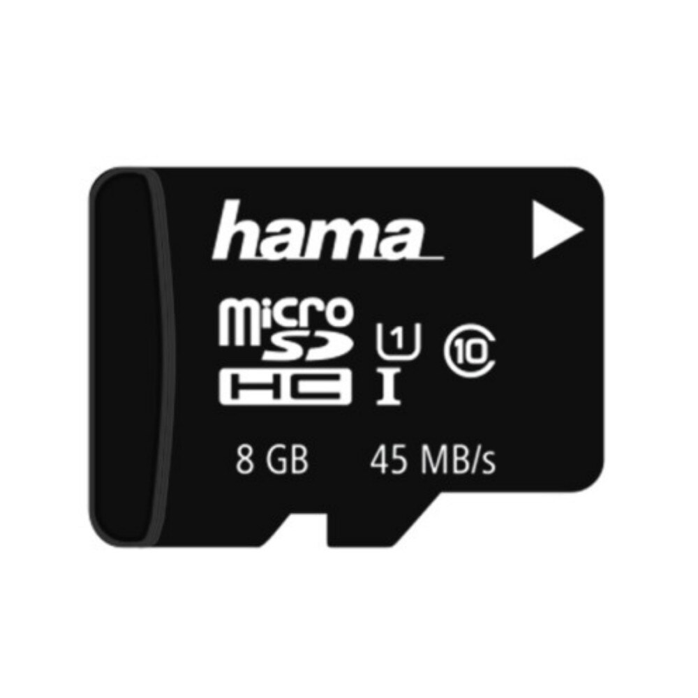 Card de memorie microSDHC Hama 8GB cu adaptor SD EVO