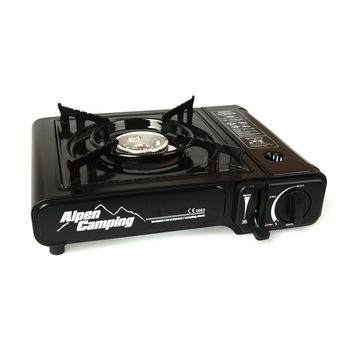 Aragaz portabil cu gaz,2.4Kw,aprindere automata,negru Aragaz portabil cu gaz,2.4Kw,aprindere automata,negru