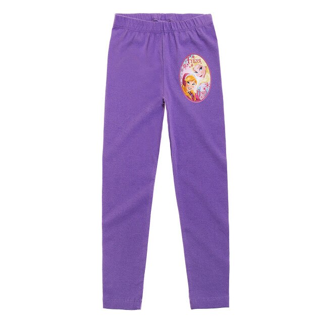 Colanti din bumbac Disney Frozen lila, 140 cm, 10 ani